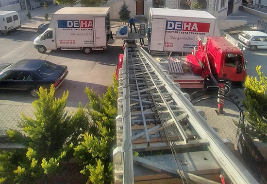 Çankaya Evden Eve Nakliyat İçin Asansör Hizmeti